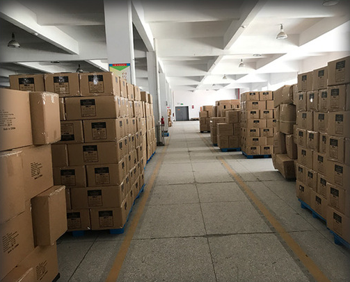 Finished goods warehouse, ready stock